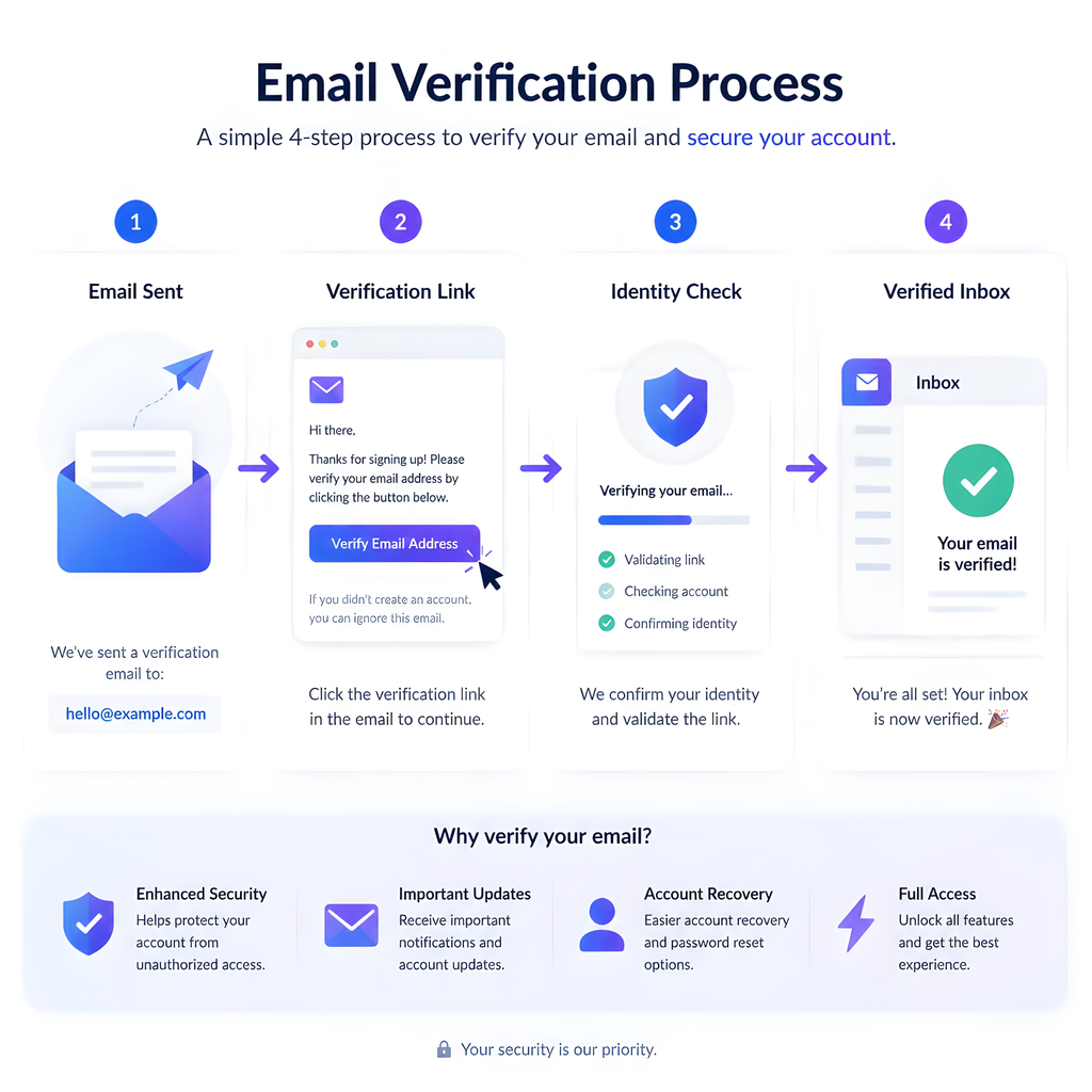 Email Verification Process!