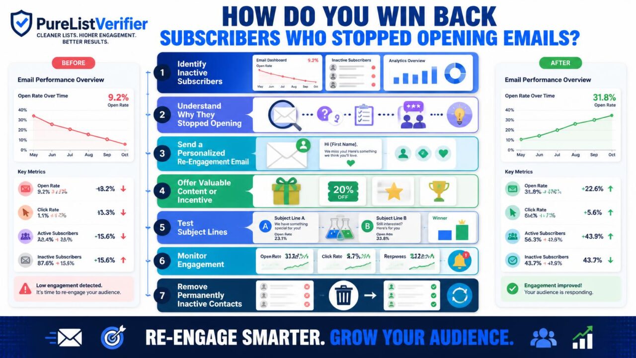 win back subscribers not opening emails