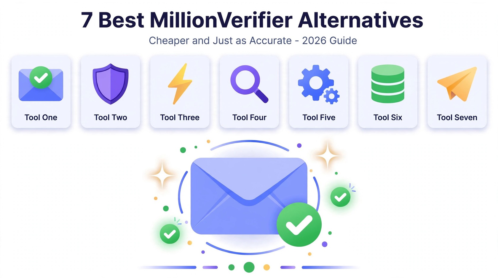 7 Best MillionVerifier Alternatives in 2026 (Cheaper & Just as Accurate)