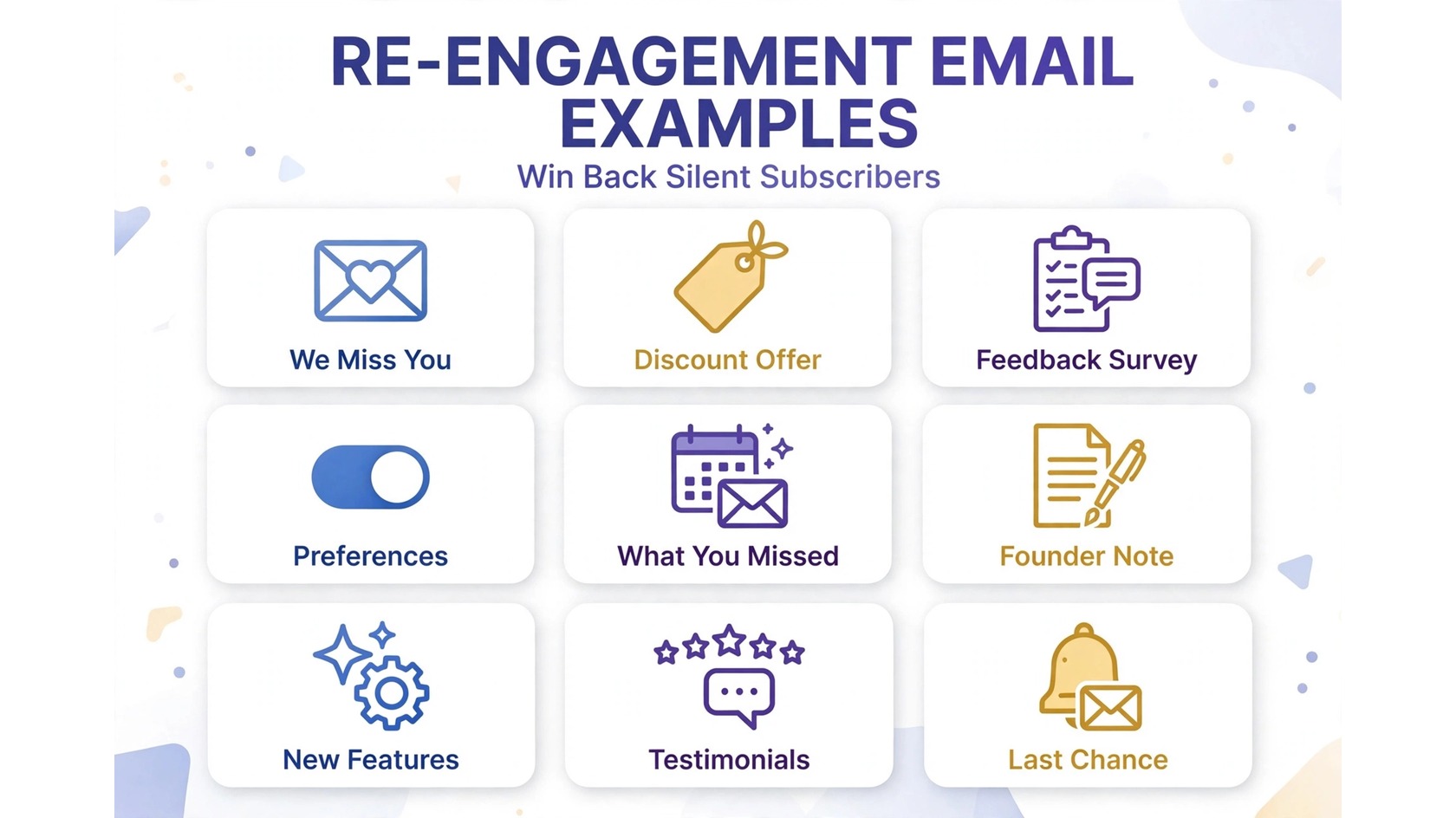 Re-engagement Email Examples: 9 Campaigns That Win Back Silent Subscribers